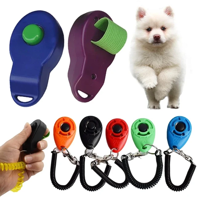 Click Sound Clicker Dog Supplies Pet Training Supplies Training Sound  Clicker Sound Guide Train Clicker dogs - AliExpress